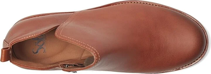 Sofft Beatrice Women's Wedge Shoes Luggage : 7 M (B), Leather/Rubber - Image 2