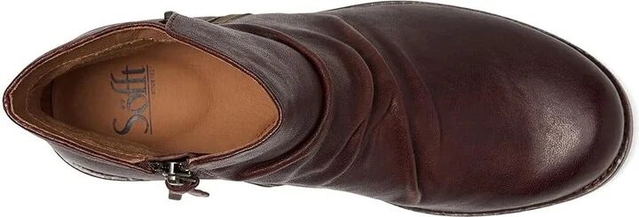 Sofft Beckie II Women's Boots Cocoa Brown : 7 M (B), Leather - Image 2