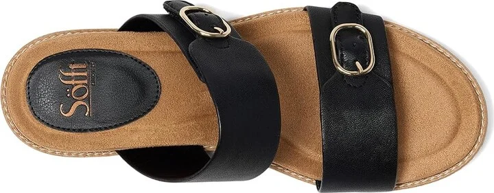 Sofft Bernise Women's Sandals Black : 8.5 M (B), Leather - Image 2