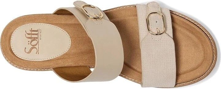 Sofft Bernise Women's Sandals Cream : 11 M (B), Leather - Image 2