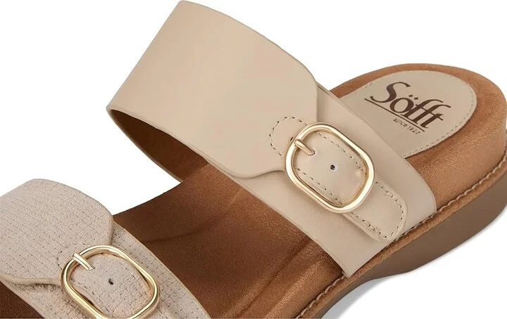 Sofft Bernise Women's Sandals Cream : 11 M (B), Leather - Image 7