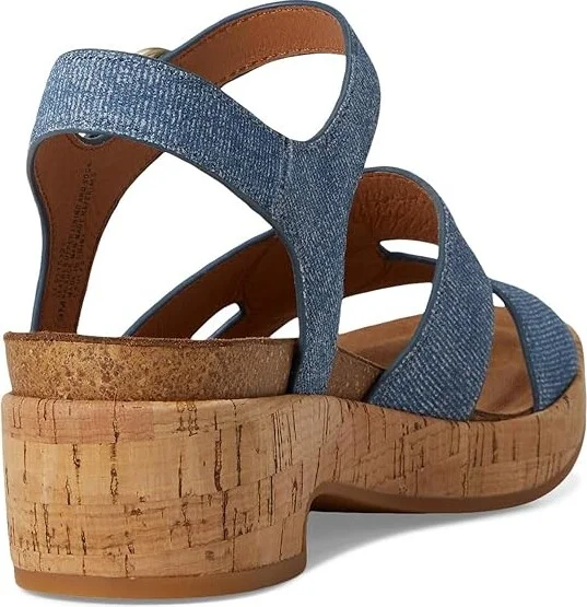 Sofft Capri Women's Dress Sandals Denim Blue : 8.5 M (B), Leather - Image 4