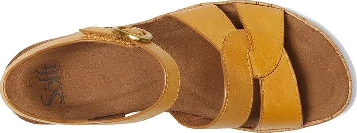 Sofft Capri Women's Dress Sandals Sunshine Yellow : 9.5 M (B), Leather - Image 2