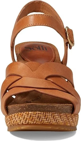 Sofft Carlana Women's Sandals Luggage : 11 M (B), Leather - Image 2