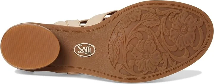 Sofft Carmen Women's Sandals Beige : 8.5 M (B), Leather - Image 3