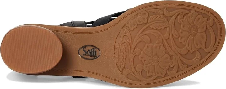 Sofft Carmen Women's Sandals Black : 8 M (B), Leather - Image 3