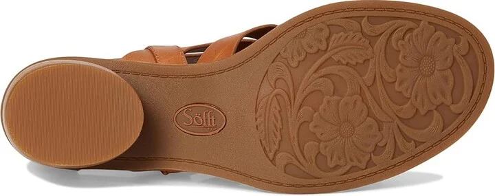 Sofft Carmen Women's Sandals Luggage : 10 M (B), Leather - Image 3