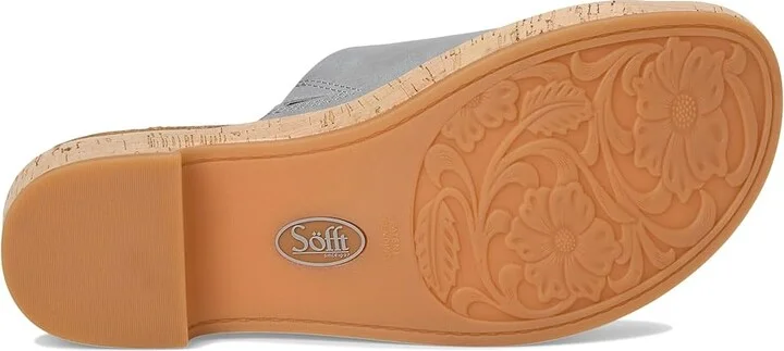 Sofft Cass Women's Sandals Chambray : 9.5 M (B), Leather - Image 3