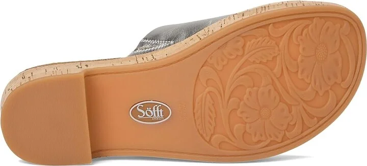 Sofft Cass Women's Sandals Light Platino : 6.5 M (B), Leather - Image 3