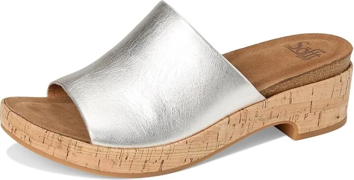 Sofft Cass Women's Sandals Light Platino : 6.5 M (B), Leather - Image 5