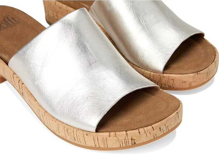 Sofft Cass Women's Sandals Light Platino : 6.5 M (B), Leather - Image 7