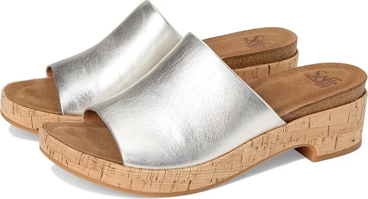 Sofft Cass Women's Sandals Light Platino : 6.5 M (B), Leather