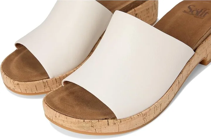 Sofft Cass Women's Sandals Off-White : 11 M (B), Leather - Image 7