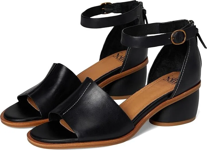 Sofft Colby Women's Sandals Black : 6 M (B), Leather