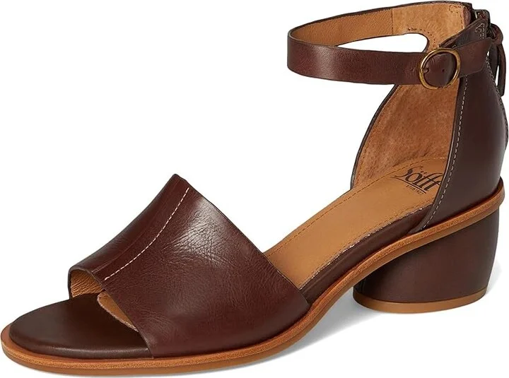 Sofft Colby Women's Sandals Cocoa Brown : 10 M (B), Leather - Image 5