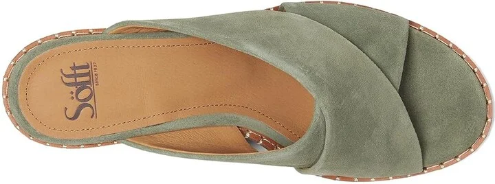 Sofft Crystal Women's Sandals Green : 8.5 M (B), Leather - Image 2