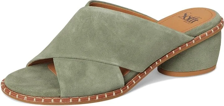 Sofft Crystal Women's Sandals Green : 8.5 M (B), Leather - Image 5