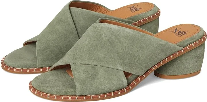 Sofft Crystal Women's Sandals Green : 8.5 M (B), Leather