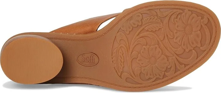 Sofft Crystal Women's Sandals Luggage : 9.5 M (B), Leather - Image 3