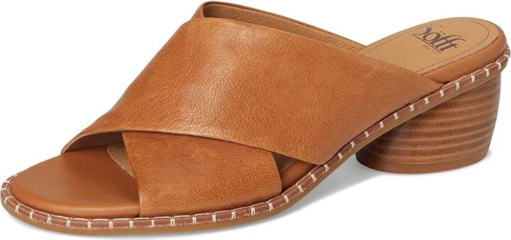 Sofft Crystal Women's Sandals Luggage : 9.5 M (B), Leather - Image 5