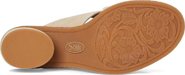 Sofft Crystal Women's Sandals Tan : 10 M (B), Leather - Image 3