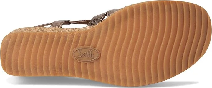 Sofft Devyn Women's Sandals Light Bronze : 7 M (B), Leather - Image 3