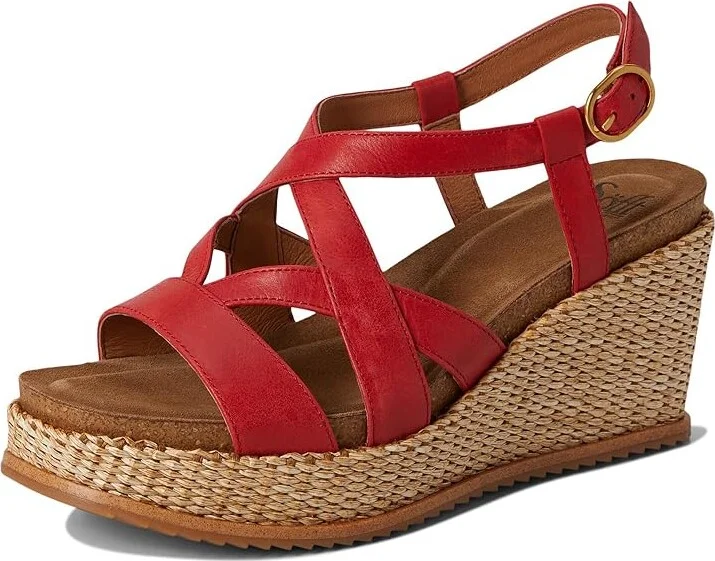 Sofft Devyn Women's Sandals Red-Coral : 10 M (B), Leather - Image 5