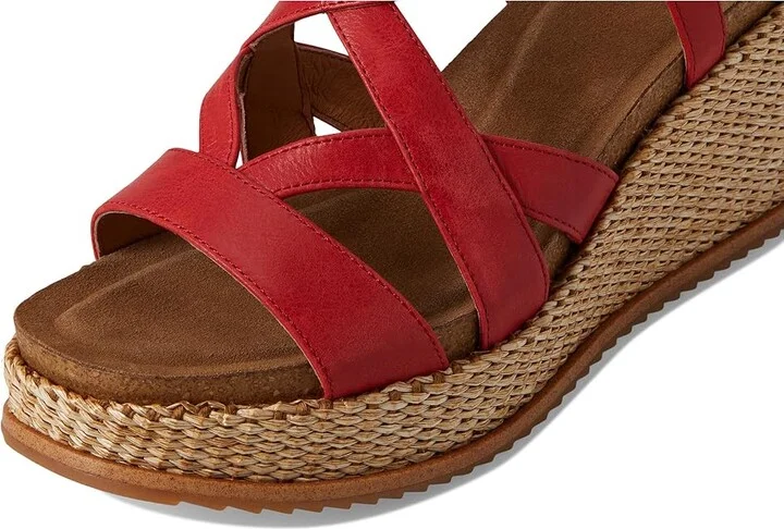 Sofft Devyn Women's Sandals Red-Coral : 10 M (B), Leather - Image 7