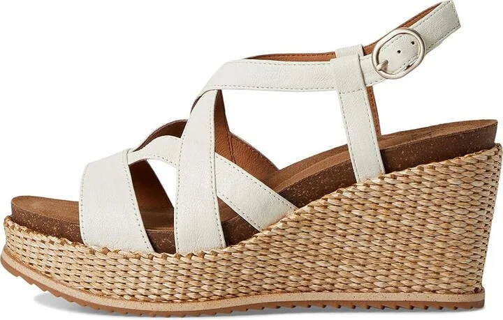 Sofft Devyn Women's Sandals True White : 9 M (B), Leather - Image 6