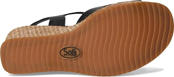 Sofft Diana Women's Sandals Black Leather : 10 M (B) - Image 3