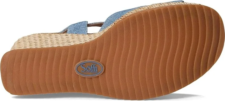 Sofft Diana Women's Sandals Denim Blue : 11 M (B), Leather - Image 3
