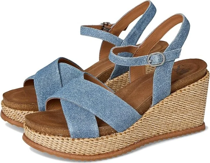 Sofft Diana Women's Sandals Denim Blue : 11 M (B), Leather