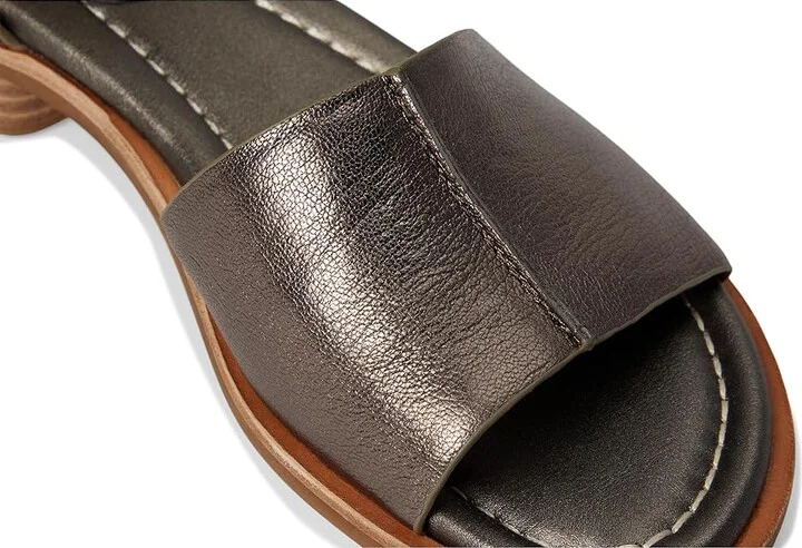 Sofft Faxyn Women's Sandals Dark Pewter : 9 M (B), Leather - Image 7