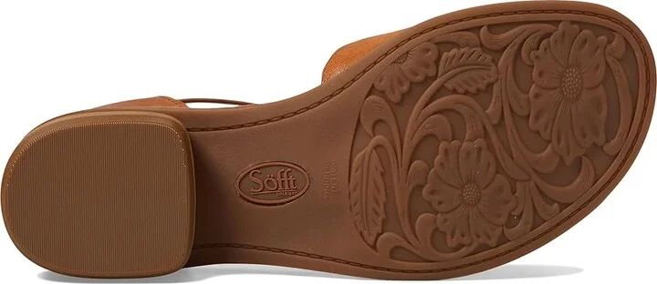 Sofft Faxyn Women's Sandals Luggage : 7 M (B), Leather - Image 3