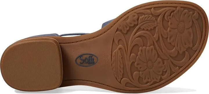 Sofft Faxyn Women's Sandals Zante Blue : 11 M (B), Leather - Image 3