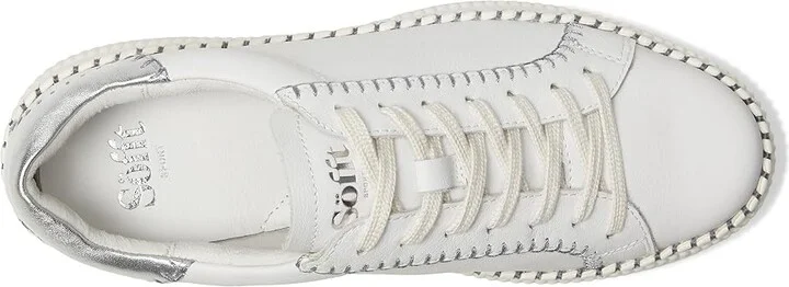 Sofft Frazier Women's Shoes White/Silver : 7.5 M (B), Leather - Image 2