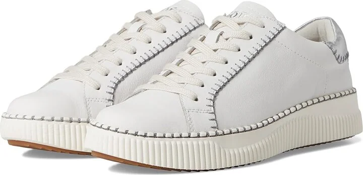 Sofft Frazier Women's Shoes White/Silver : 7.5 M (B), Leather