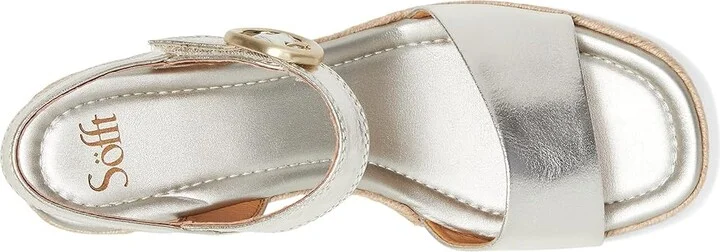 Sofft Inez Women's Sandals Light Platino : 9 M (B), Leather - Image 2