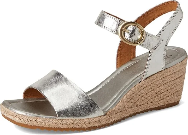 Sofft Inez Women's Sandals Light Platino : 9 M (B), Leather - Image 5