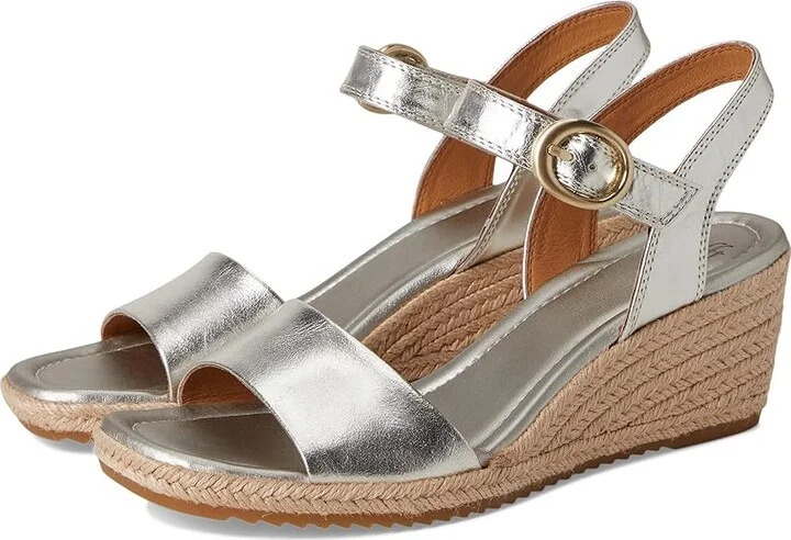 Sofft Inez Women's Sandals Light Platino : 9 M (B), Leather