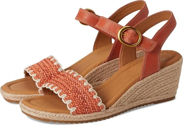 Sofft Inez Women's Sandals Papaya : 9.5 M (B), Leather