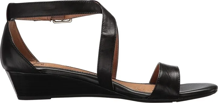 Sofft Innis Women's Wedge Shoes Black Talco : 6 M (B), Leather - Image 8