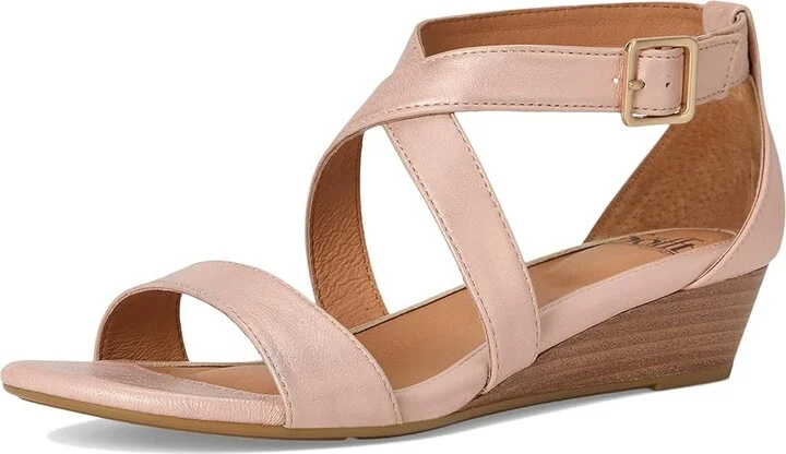 Sofft Innis Women's Wedge Shoes Rose Gold : 9 M (B), Leather/Suede - Image 5
