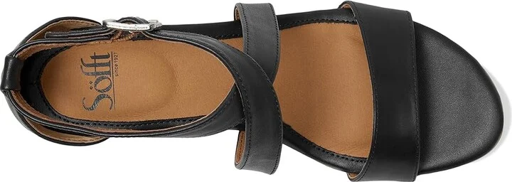 Sofft Innis Women's Wedge Shoes Sky Navy : 9.5 M (B), Leather - Image 2