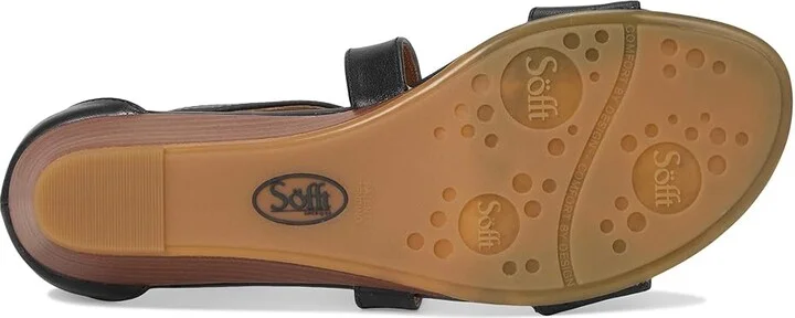 Sofft Innis Women's Wedge Shoes Sky Navy : 9.5 M (B), Leather - Image 3