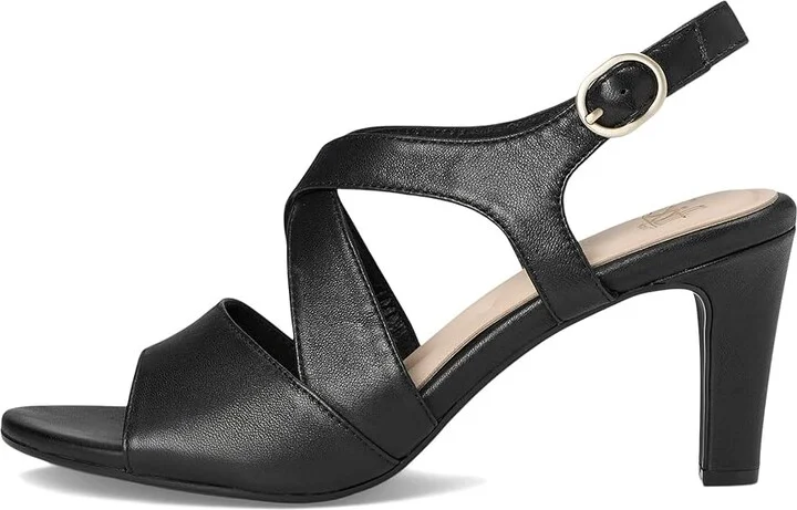 Sofft Jolene Women's Sandals Black Leather : 7.5 M (B), Leather/Suede - Image 6