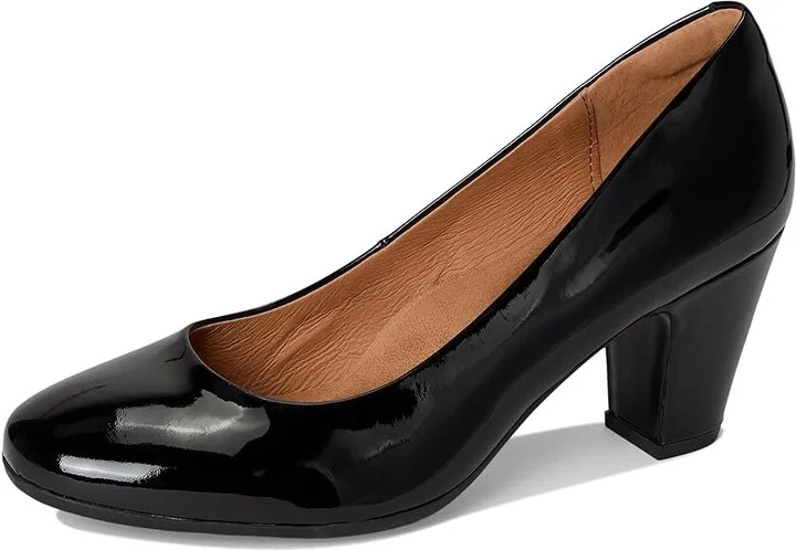 Sofft Lana Women's Shoes Black 1 : 6 M (B), Leather - Image 5