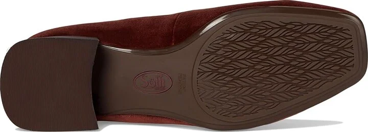 Sofft Laura High Women's Heels Brick Red : 6 M (B), Leather - Image 3