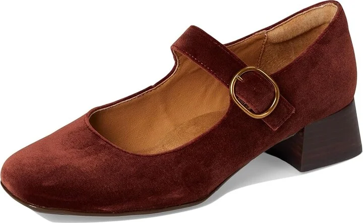 Sofft Laura High Women's Heels Brick Red : 6 M (B), Leather - Image 5
