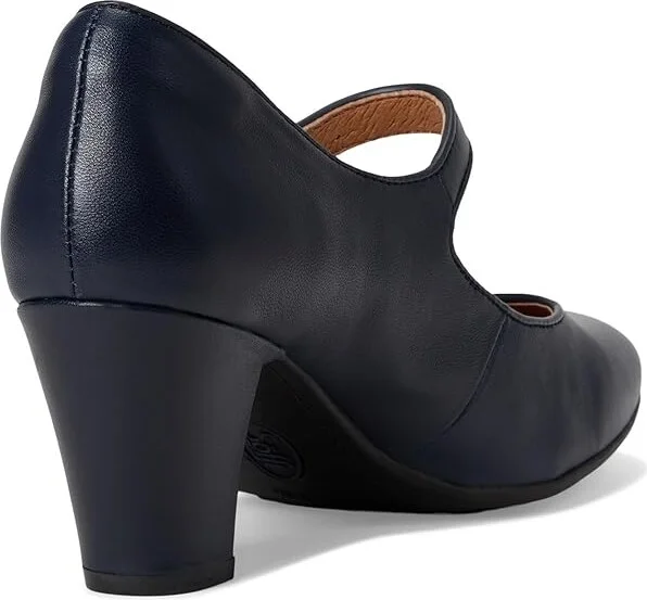 Sofft Leslie Women's Shoes Sky Navy : 9.5 M (B), Leather - Image 4